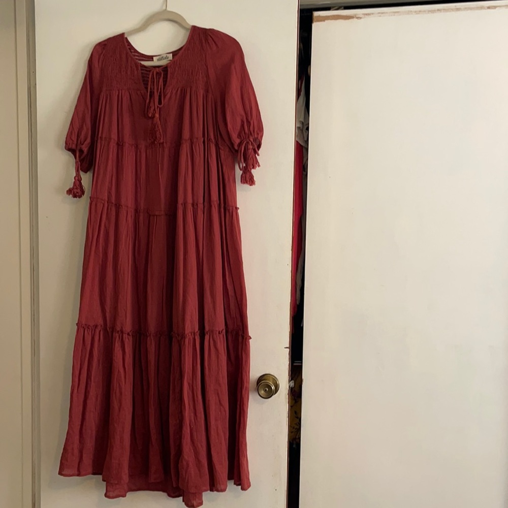Shop red dress- dress